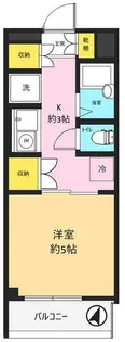 リバティヒルズ【3階】の間取り