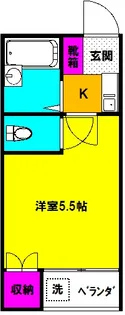 エラール【1階】の間取り
