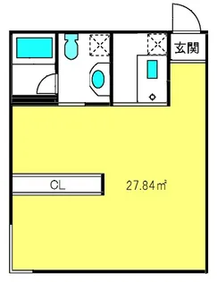 Coco754【3階】の間取り