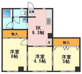 関口ビル【2階】の間取り