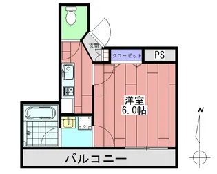 サンサーラ川口【3階】の間取り