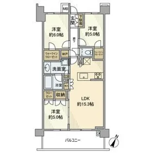 プロミライズ青葉台C棟【4階】の間取り