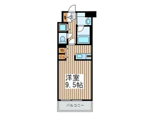 フラリッシュ東大成【3階】の間取り