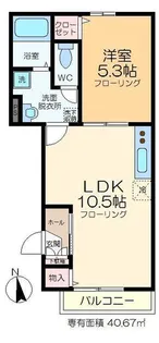 La Casa Felice【1階】の間取り