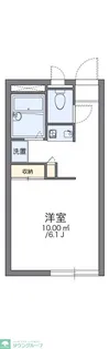 レオパレス欅【1階】の間取り