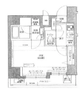 Isle日暮里【2階】の間取り
