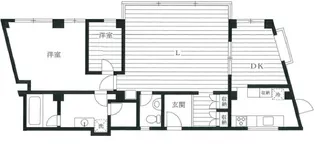パーク用賀【4階】の間取り