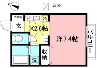 コートビレッジ【2階】の間取り