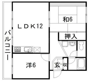 アクティ豊岡【3階】の間取り
