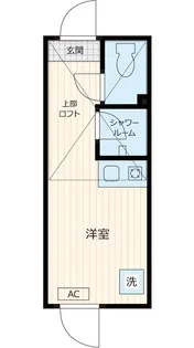 トレカーサ豊島園【2階】の間取り