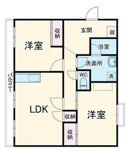 コンフォート【3階】の間取り