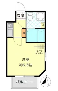 A SQUARE【2階】の間取り