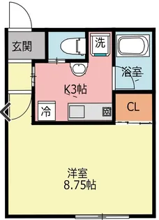 グレイズヒルズ【1階】の間取り