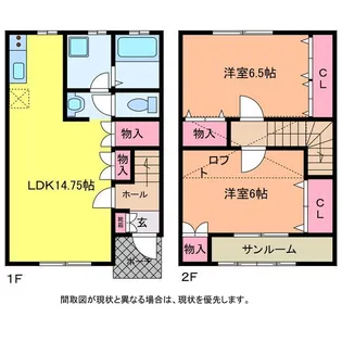 グランビル小針の間取り