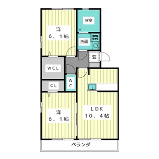 カルペ・ディエム【3階】の間取り