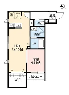 J’sコート白鷺【3階】の間取り