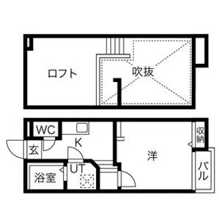 CREO本陣弐番館【1階】の間取り