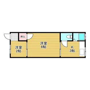 バートンハウス下新庄【1階】の間取り