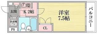 エスパシオ【3階】の間取り
