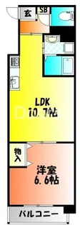 ソフィアOSK【5階】の間取り