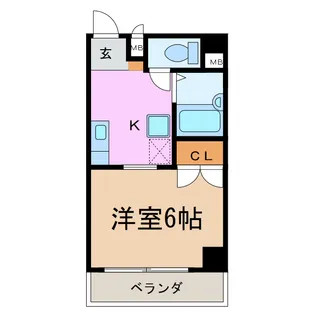 グレース平針【1階】の間取り