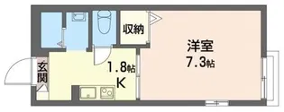 カーサ彩峰A・B【1階】の間取り