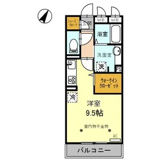 ロイジェントパークスレイクタウン L【3階】の間取り