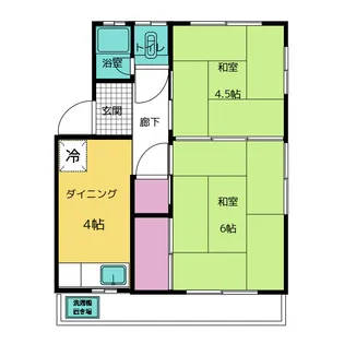 神戸アパート【3階】の間取り