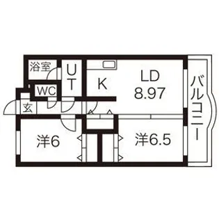 ライプン(RIPEN)【5階】の間取り