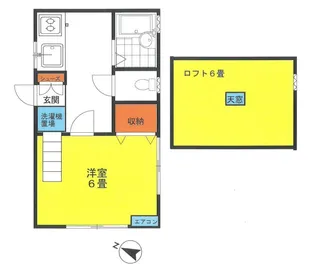 ダイヤモンドA【2階】の間取り