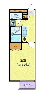 アムール エチゴ【1階】の間取り