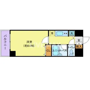 CITY SPIRE東大井【11階】の間取り