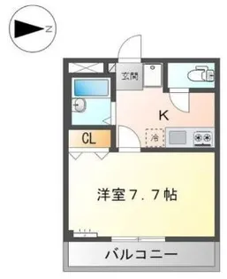 ディアドリーム【1階】の間取り