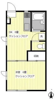 メゾンロア【1階】の間取り