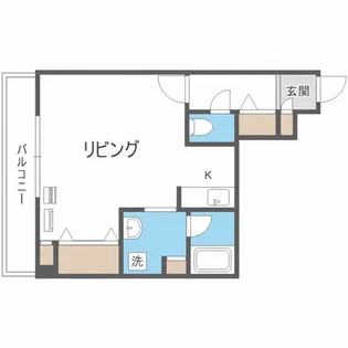 セントポーリア八番館【8階】の間取り