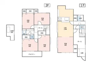 東京都東村山市多摩湖町4【一戸建】の間取り