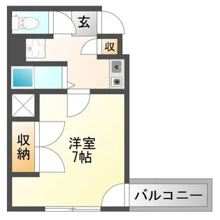 ユニテック十三【1階】の間取り