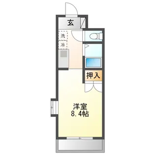 ドムスセピア【1階】の間取り
