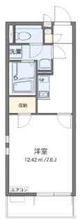 クレイノグラシアス ワン【3階】の間取り