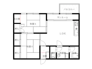 吉村ビル【7階】の間取り