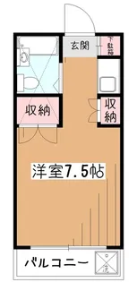 ドミール萩山【2階】の間取り