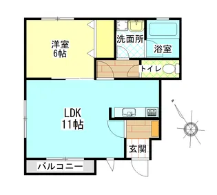 Grain(グレイン)【2階】の間取り