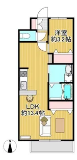 Reserve H&M Residence【3階】の間取り