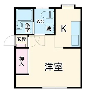 グリーンハイツ【1階】の間取り