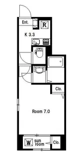 フォレスト ヒルズM【1階】の間取り