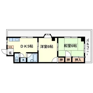 神奈川県川崎市幸区南加瀬1【マンション】の間取り