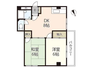第1世良ビル【3階】の間取り
