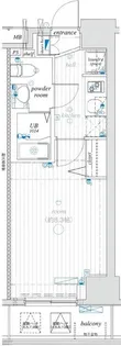 ヴェルステージ南千住【2階】の間取り
