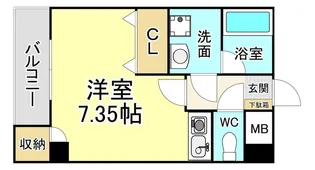 ピアーノ・KM21【5階】の間取り