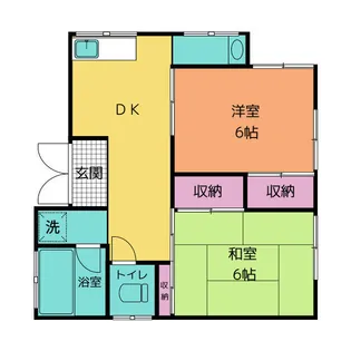 梅沢アパート【2階】の間取り